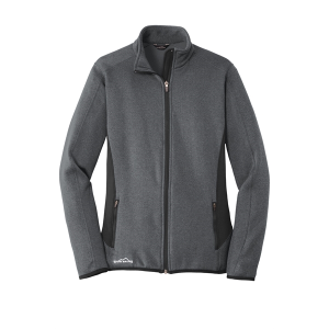 Eddie Bauer® Ladies Full-Zip Heather Stretch Fleece Jacket