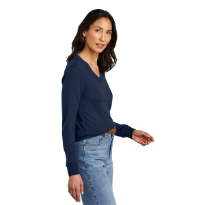 Brooks Brothers Women's Washable Merino V-Neck Sweater