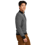 Brooks Brothers Washable Merino Birdseye 1/4-Zip Sweater