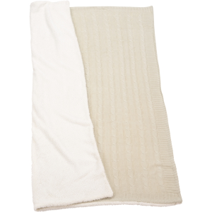 Field & Co.® Cable Knit Sherpa Blanket