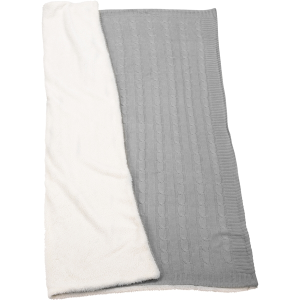 Field & Co.® Cable Knit Sherpa Blanket